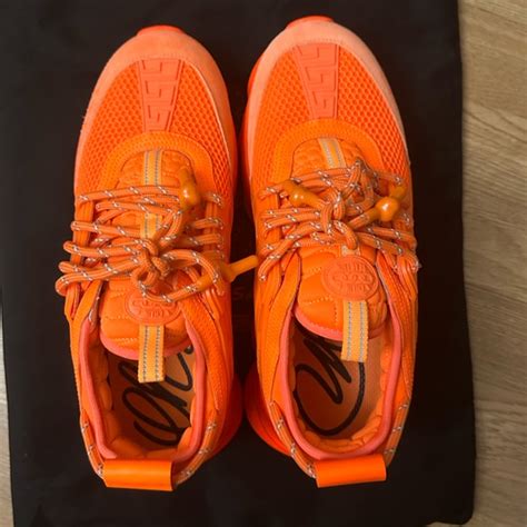 versace arancione fluo|Versace Chain Reaction 'Orange Fluo' .